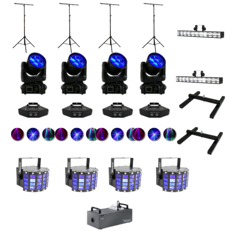 Effect Lighting Package For Nightclub